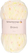 Bravo Wol - 50 gram -  Wol Witte Carnaval