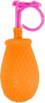 mini-waterspuiter Ring junior 7 cm oranje/roze