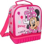 koeltas Minnie Mouse 5,5 liter polyester donkerroze