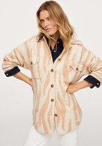 Mango Vest Vest Met Animal Print 17045756 25 Dames Maat - L
