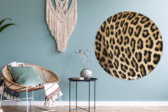 Wall Circle - Wall Circle Indoor - ⌀ 140 cm - Plastique - Peau de panthère