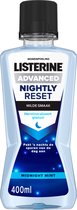 3x Listerine Mondwater Nightly Reset 400 ml