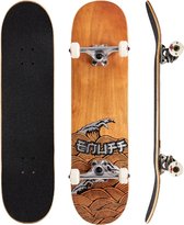 Enuff Skateboard 8.0 Big Wave Brown