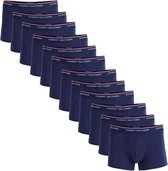 Tommy Hilfiger 12-pack boxershorts trunk blauw
