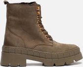 Ann Rocks Veterboots groen - Maat 38