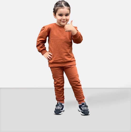 Gami Joggingpak unisex cinnamon bruin 92 Cinnamon bruin