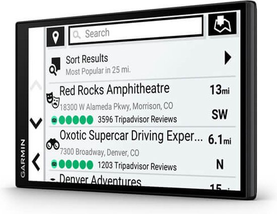 Garmin DriveSmart 76 - Navigatiesysteem Auto - Verkeersinformatie via Digitale DAB+ Signaal