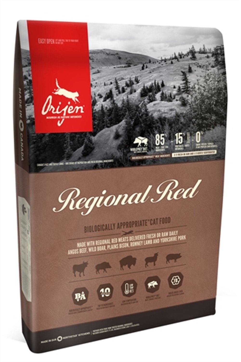 Orijen regional red cat - 340 gr - 1 stuks