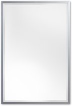 Moderne Spiegel 63x93 cm Zilver - Emilia