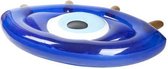 luchtbed Greek Eye 185 x 110 cm PVC blauw