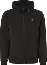 Qubz Vest Sweater Full Zip Hood Q03100913 020 Black Mannen Maat - L