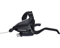 Shifter Shimano 3 speed links ST-EF500 zwart