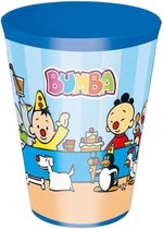 drinkbeker Bumba 10 cm blauw