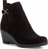Marco Tozzi Dames Half laarsje 2-2-25042-27 098 zwart F-breedte Maat: 37 EU
