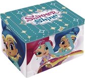 Shimmer & Shine opbergbox/speelmat 30 x 30 x 30 cm