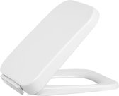 Bally SH Toiletzitting Softclose Duroplast Met Inox Scharnieren Wit