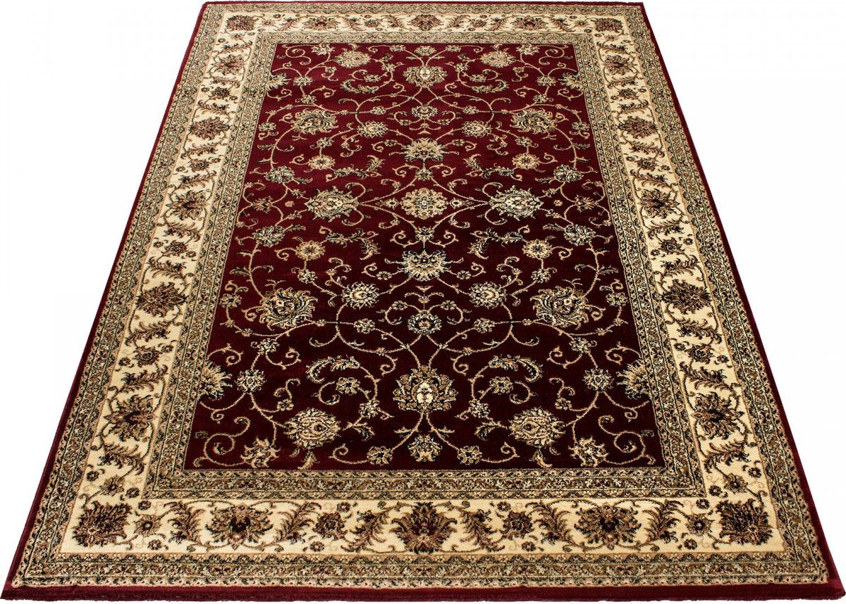 Muratap Marrakesh Nimrud Oosters Vloerkleed Rood – Laagpolig Tapijt- 300x400CM