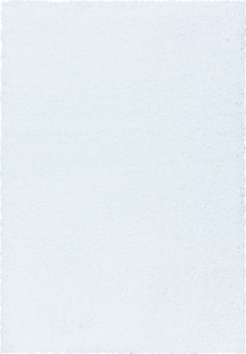 Monaco Soft Shaggy Hoogpolig Vloerkleed Wit- 160x230 CM