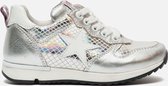 Poldino Poldino Sneakers Zilver Leer 027234 - Maat 26