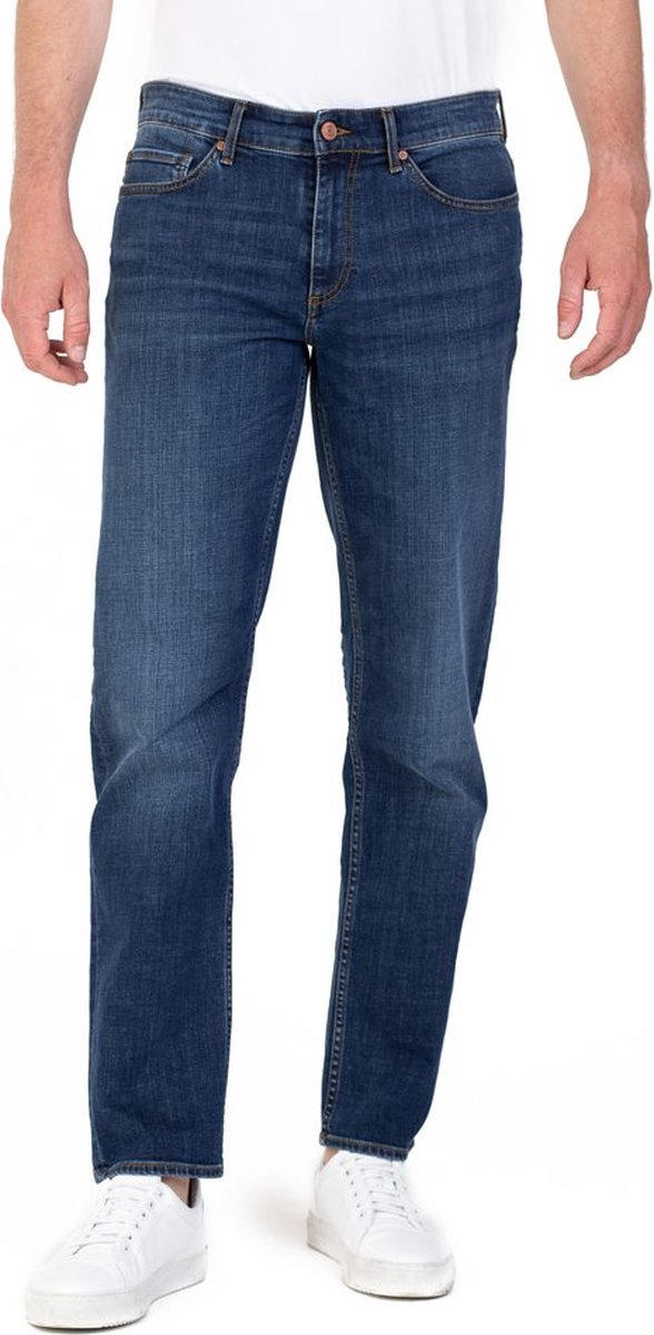 Liberty Island Denim by e5 - Regular Fit - Blauwe heren jeans - Tom broek 32x34