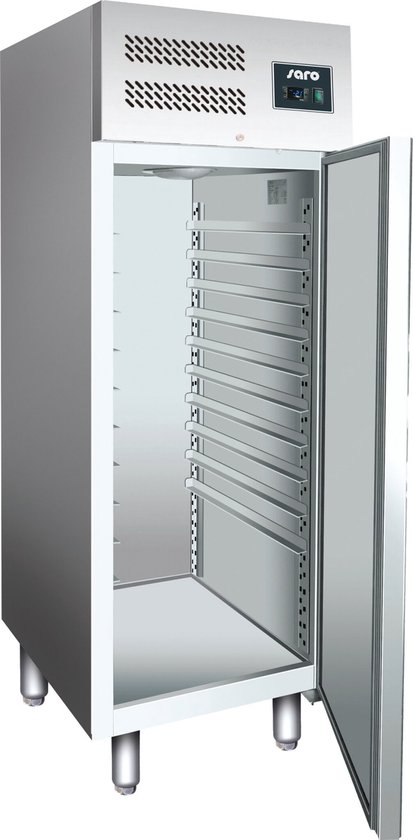 Bakkerijvriezer, RVS, 852 liter, Saro B800BT 323-3108