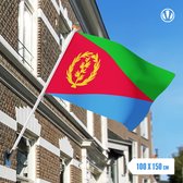 Vlag Eritrea 100x150cm - Glanspoly