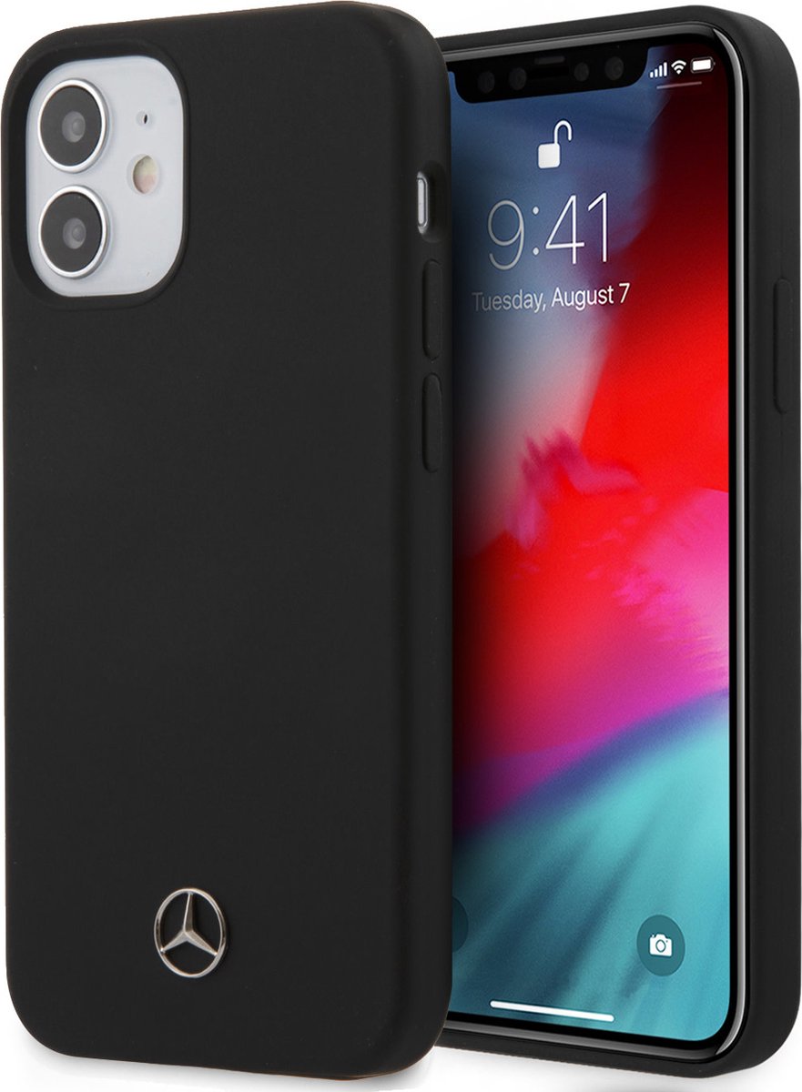 Zwart hoesje van Mercedes-Benz - Backcover - iPhone 12 Mini - Hard Case