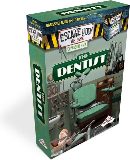Thumbnail van een extra afbeelding van het spel Uitbreidingsbundel - Escape Room - 2 Stuks - Uitbreiding The Dentist & Uitbreiding 2 player Horror