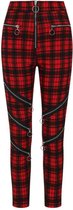 Banned Skinny fit broek -S- ENCHANTED Rood