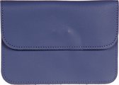 Schoudertasje blauw/grijs - 12,5x18cm