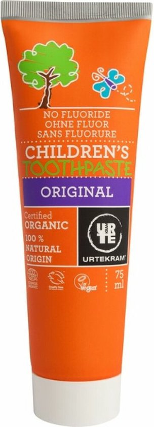 3x Urtekram Kinder tandpasta Original 75 ml