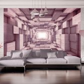 Zelfklevend fotobehang - Verlichting roze, 7 maten, premium print