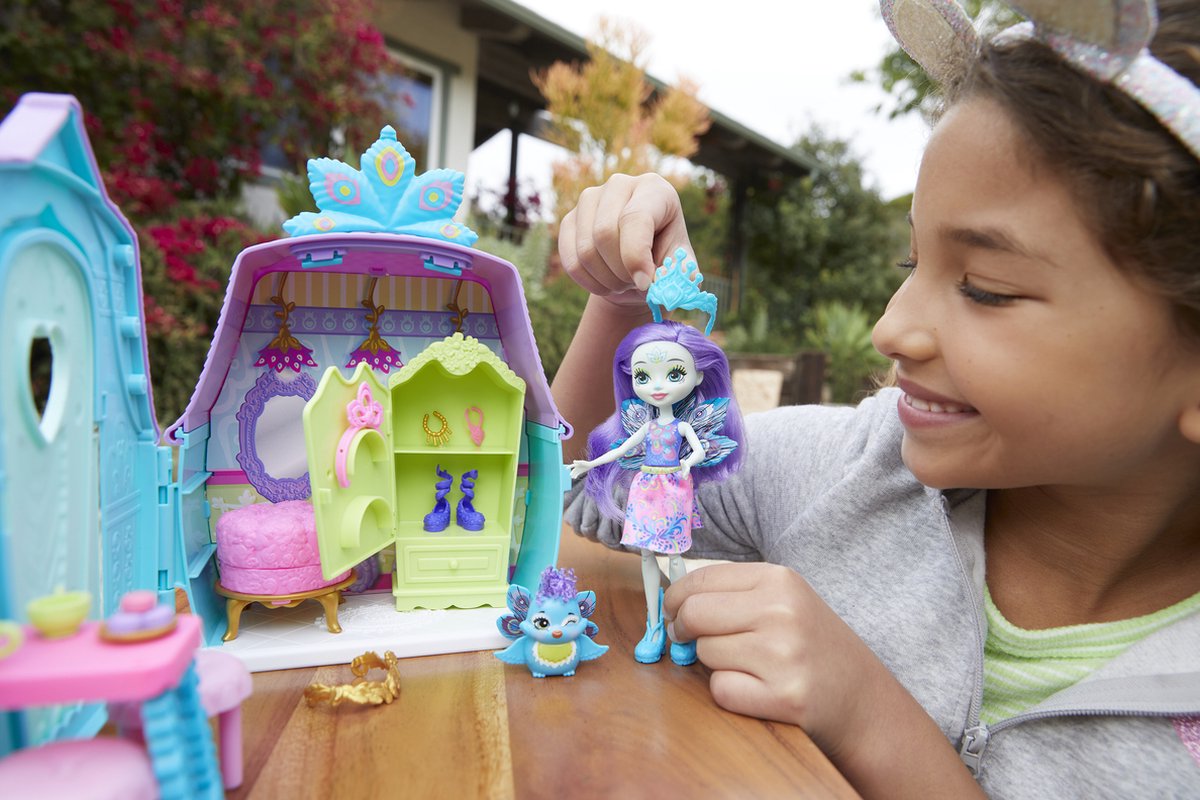 Enchantimals Royals Mini-poupée Reine Paradise, Figurine Animale Pa Rainbow Et Accessoires Jouet Pour Enfant Gyj14 Amz B08tlxhb