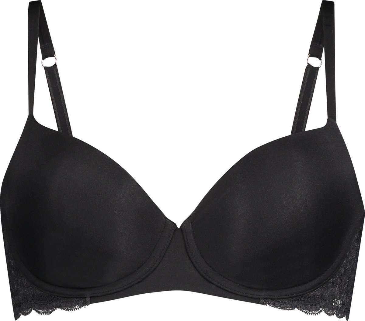 Hunkemöller Voorgevormde BH Angie demi fit - zwart black