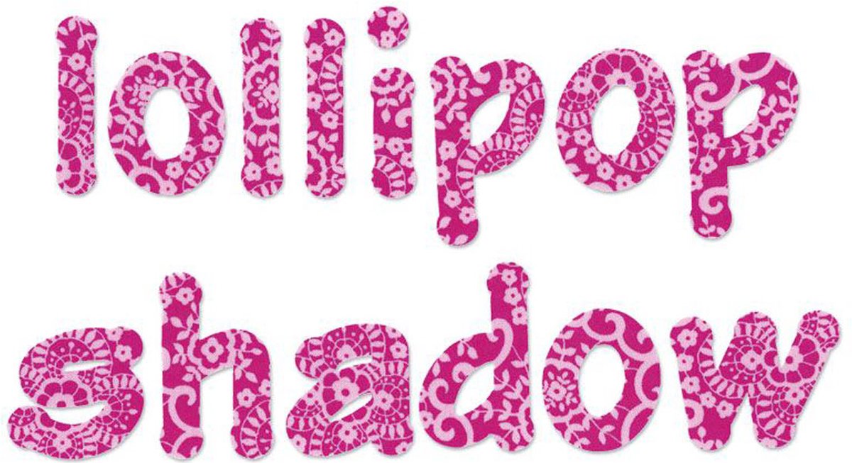 Sizzix Bigz Snijmal set - Lollipop shadow