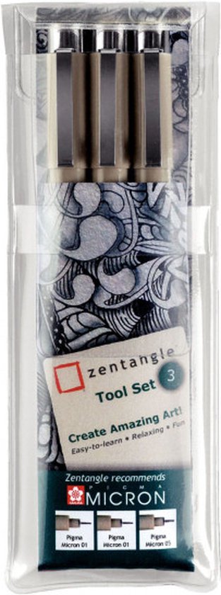Set Zentangle 3 Pigma