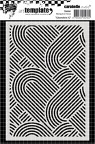 Hobbysjabloon - Carabelle template 10,5x14,8cm géométrie #2