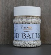 Powertex 3D Balls - Groot - Wit - 230 ml