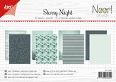 Joy!Crafts Papierset - A4 - 3x4 tweezijdige designs - Starry Night