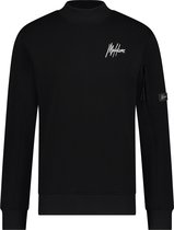 Malelions Men Turtle Crewneck - Black - XXS