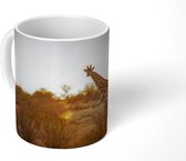 Mok - Giraffe - Safari - Zonsondergang - 350 ML - Beker