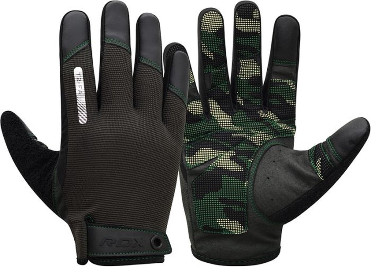 RDX Sports Gym Gloves T2 - Full Finger Blauw - L