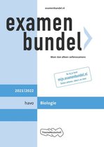 Boek cover Examenbundel havo Biologie 2021/2022 van  (Paperback)