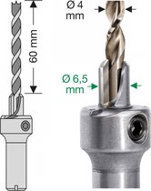 SPAX 5000009186049 Verzinkboor Step Drill 4 mm - 1 stuk