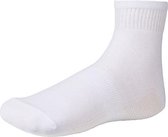 Sport sokken volwassenen unisex kort YM | katoen wit mt. 36-41