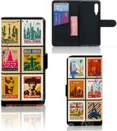 Telefoonhoesje Xiaomi Mi 9 Beschermhoesje Design Postzegels