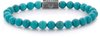 Rebel & Rose Silverbead Turquoise Delight 925 - 6mm RR-6S001-S-19 cm