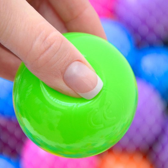 Baby ballenbak ballen - 6cm ballenbad speelballen voor kinderen vanaf 0 jaar Pastel - LittleTom