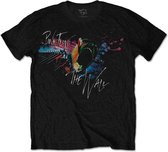 Pink Floyd Heren Tshirt -S- The Wall Head Banga Zwart