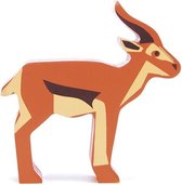 Tender Leaf Toys Safaridier Antilope Junior 7,6 Cm Hout Oranje